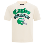 NFL PHILADELPHIA EAGLES BEST OF T-SHIRT À ÉPAULES TOMBANTES POUR HOMME (COQUILLE D'ŒUF)