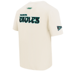 NFL PHILADELPHIA EAGLES BEST OF T-SHIRT À ÉPAULES TOMBANTES POUR HOMME (COQUILLE D'ŒUF)