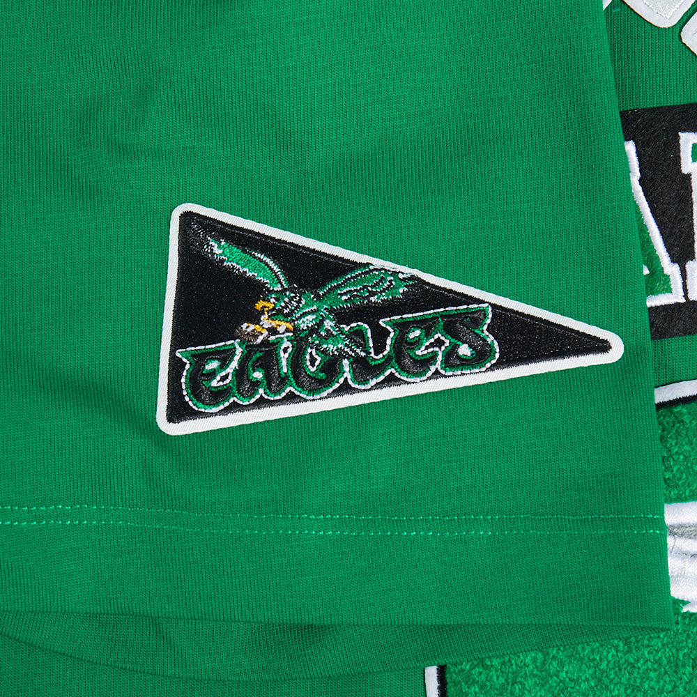 NFL PHILADELPHIA EAGLES BEST OF MEN'S DROP SHOULDER TEE (KELLY GREEN)