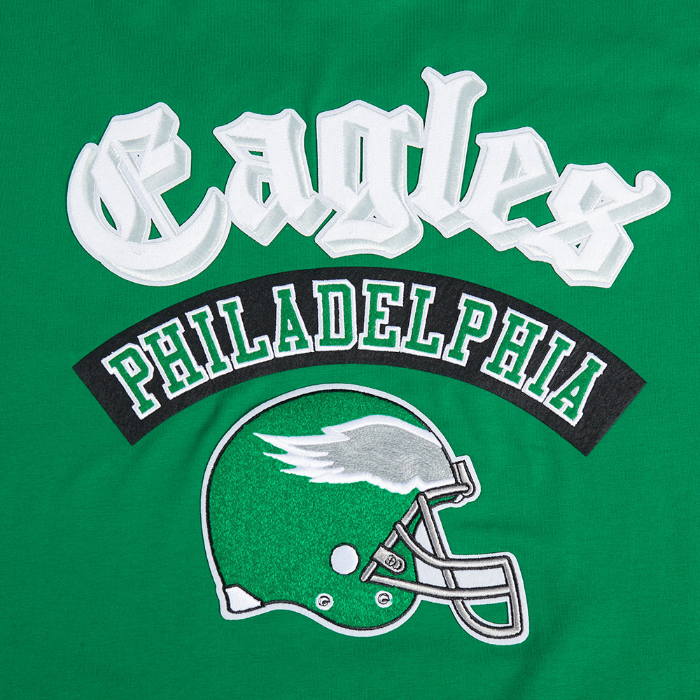 NFL PHILADELPHIA EAGLES BEST OF MEN'S DROP SHOULDER TEE (KELLY GREEN)