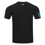 NFL PHILADELPHIA EAGLES TEAM BADGE T-SHIRT EN JERSEY SIMPLE POUR HOMME (NOIR)