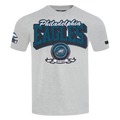 NFL PHILADELPHIA EAGLES TEAM BADGE T-SHIRT EN JERSEY SIMPLE POUR HOMME (GRIS CHINÉ)