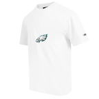 NFL PHILADELPHIA EAGLES LIVING LARGE T-SHIRT EN JERSEY DE COTON À ÉPAULES TOMBANTES POUR HOMME (BLANC)