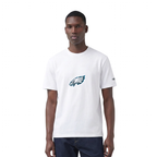NFL PHILADELPHIA EAGLES LIVING LARGE T-SHIRT EN JERSEY DE COTON À ÉPAULES TOMBANTES POUR HOMME (BLANC)