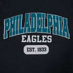 NFL PHILADELPHIA EAGLES CITY ARCH MEN'S SJ TEE (BLACK)