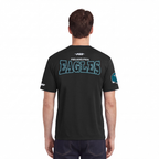 NFL PHILADELPHIA EAGLES T-SHIRT À MANCHES COURTES POUR HOMME (NOIR)
