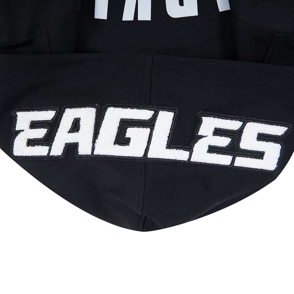 NFL PHILADELPHIA EAGLES SAQUON BARKLEY #26 CLASSIC PNN CHANDAIL À CAPUCHON À MANCHES COURTES POUR HOMME