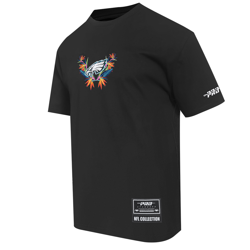 NFL PHILADELPHIA EAGLES PARADISE T-SHIRT À MANCHES COURTES POUR HOMME (NOIR)