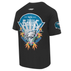 NFL PHILADELPHIA EAGLES PARADISE T-SHIRT À MANCHES COURTES POUR HOMME (NOIR)