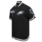 NFL PHILADELPHIA EAGLES JALEN HURTS #1 CLASSIC PNN MEN'S DK WARM UP (BLACK)