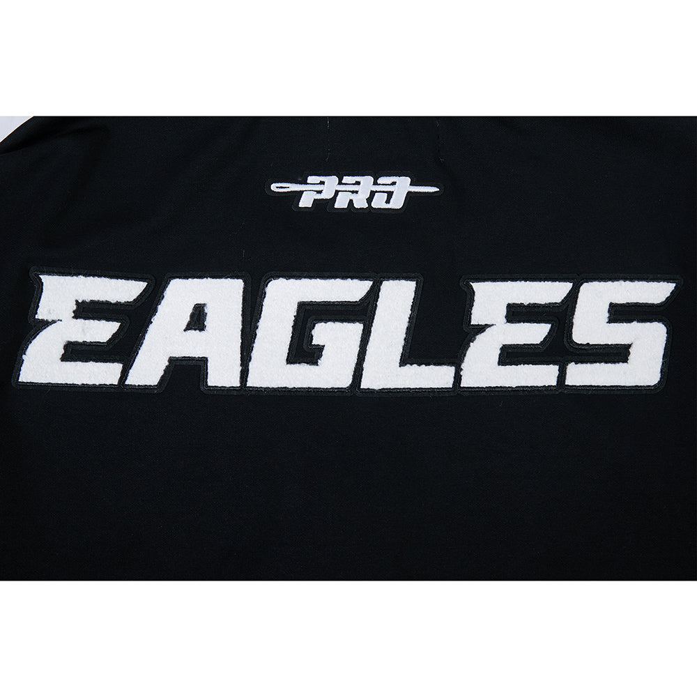 NFL PHILADELPHIA EAGLES JALEN HURTS #1 CLASSIC PNN MEN'S DK WARM UP (BLACK)