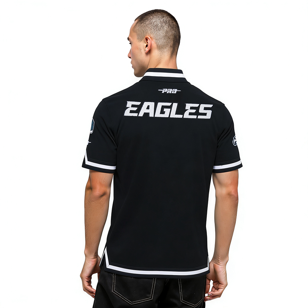 NFL PHILADELPHIA EAGLES JALEN HURTS #1 CLASSIC PNN MEN'S DK WARM UP (BLACK)