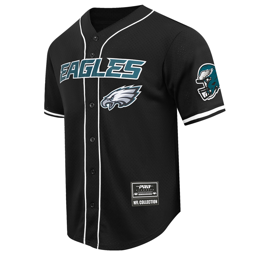 NFL PHILADELPHIA EAGLES MESH CHEMISE POUR HOMME (NOIR)