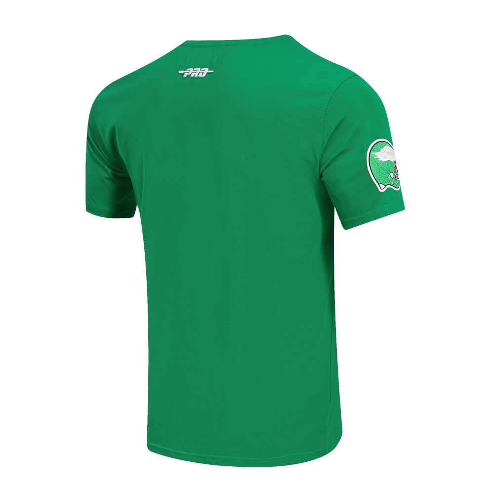 NFL PHILADELPHIA EAGLES RETRO OLD ENGLISH MEN'S TEE (KELLY GREEN)