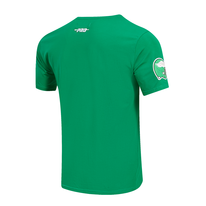 NFL PHILADELPHIA EAGLES RETRO OLD ENGLISH MEN'S TEE (KELLY GREEN)