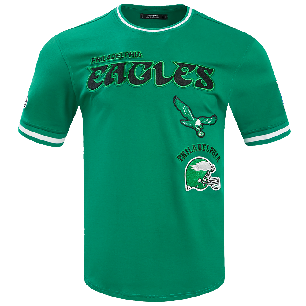 NFL PHILADELPHIA EAGLES RETRO CLASSIC T-SHIRT POUR HOMME (VERT KELLY)
