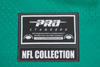 NFL PHILADELPHIA EAGLES MESH CHEMISE BOUTONNÉE D'ÉQUIPE POUR HOMME (VERT KELLY/NOIR)