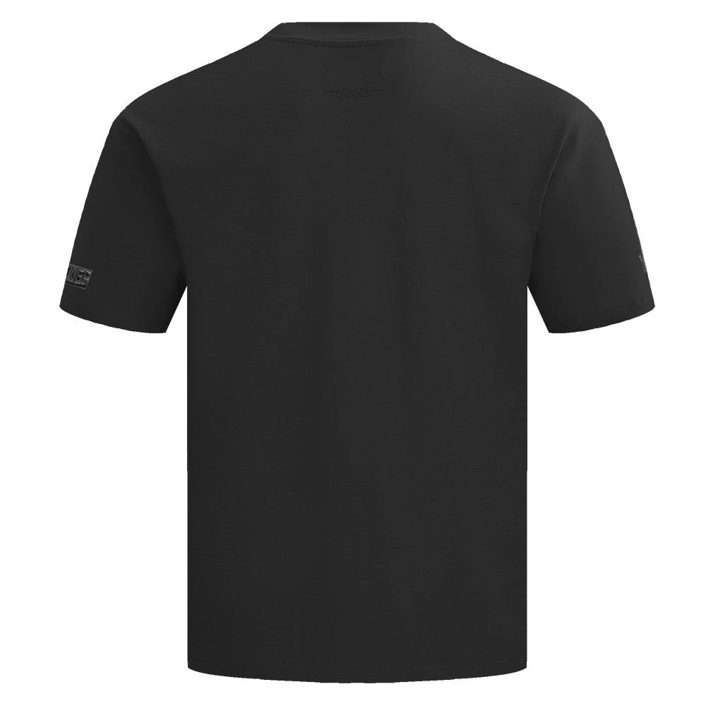 NFL PHILADELPHIA EAGLES NEUTRAL DROP SHOULDER MEN'S TEE (BLACK)
