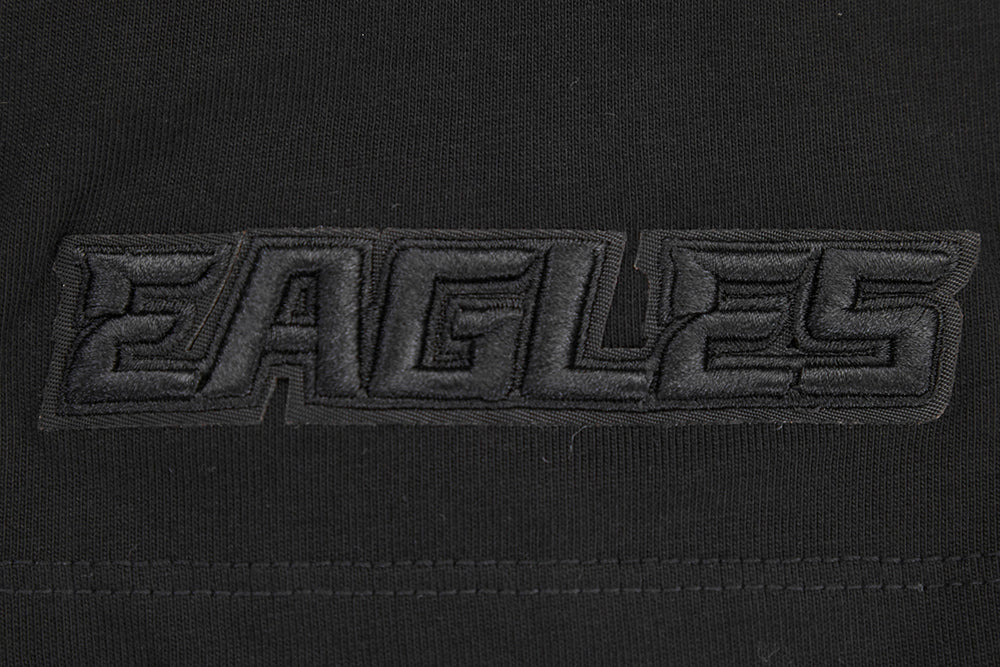 NFL PHILADELPHIA EAGLES NEUTRAL DROP SHOULDER MEN'S TEE (BLACK)