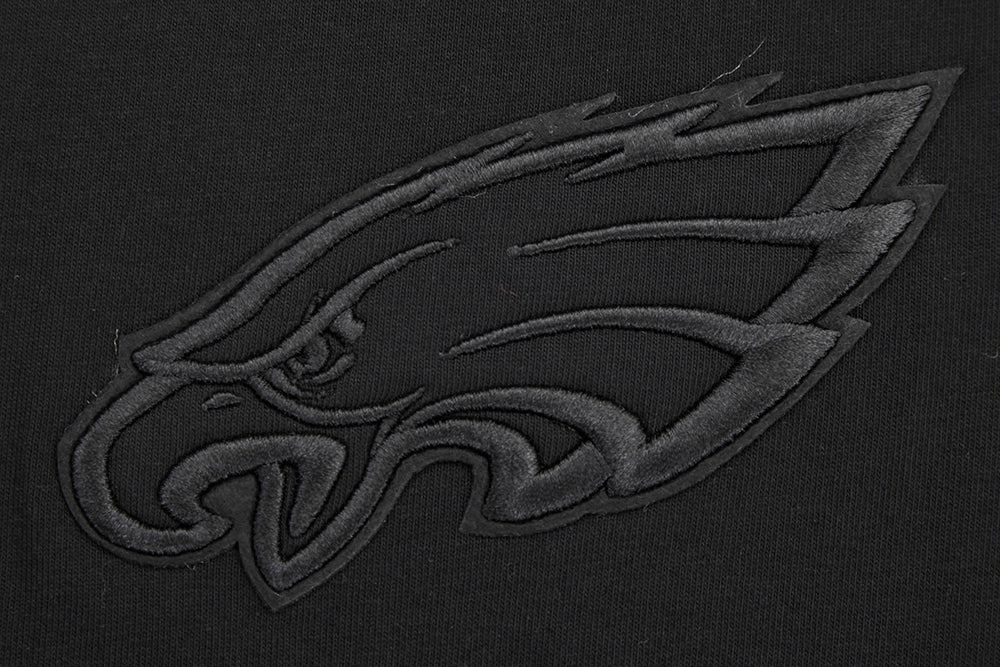 NFL PHILADELPHIA EAGLES NEUTRAL DROP SHOULDER MEN'S TEE (BLACK)