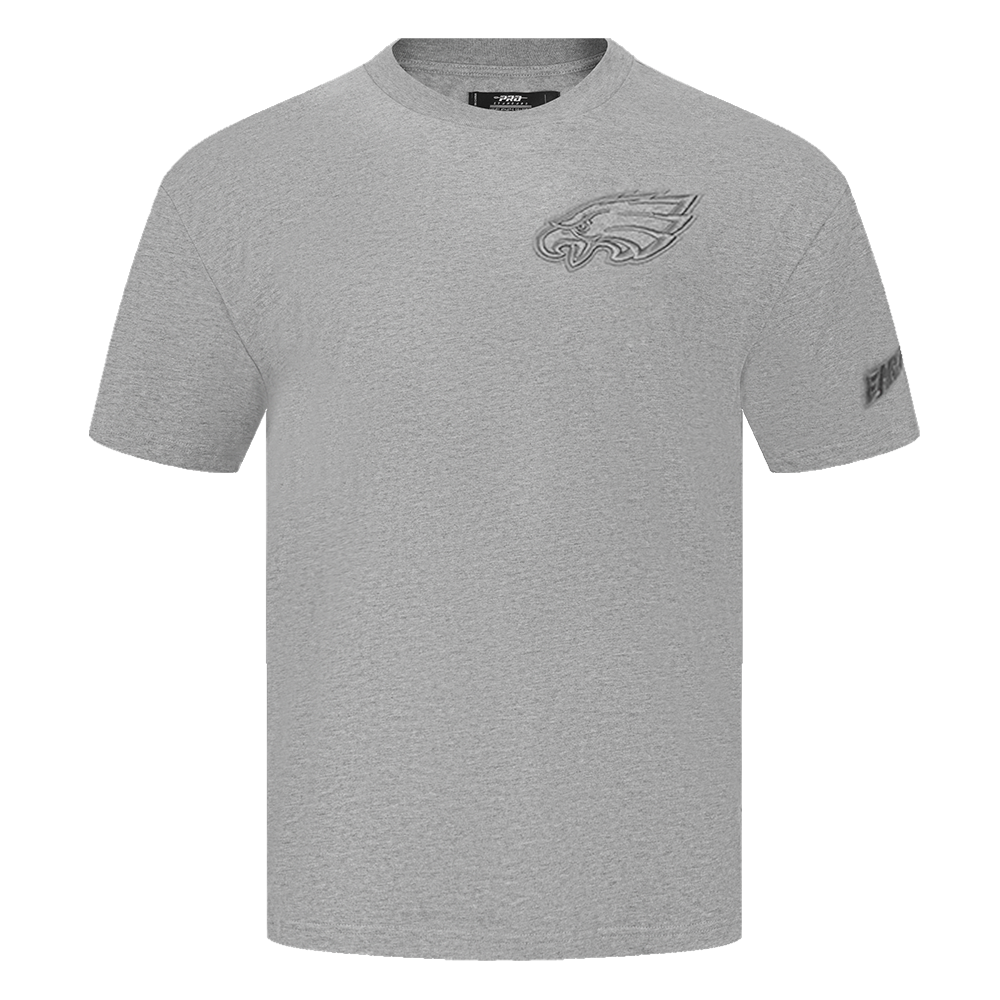 NFL PHILADELPHIA EAGLES NEUTRAL MEN'S DROP SHOULDER TEE (DARK HEATHER GRAY)