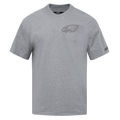 NFL PHILADELPHIA EAGLES NEUTRAL MEN'S DROP SHOULDER TEE (DARK HEATHER GRAY)