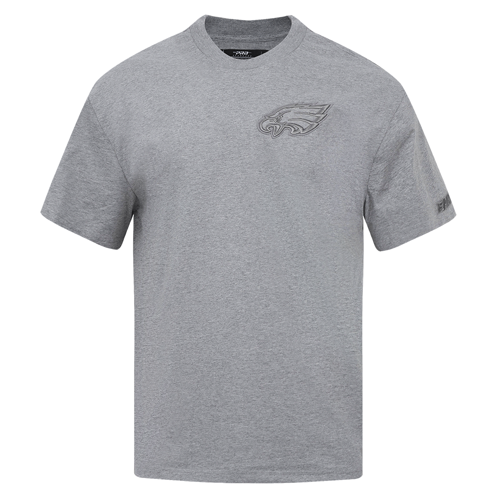 NFL PHILADELPHIA EAGLES NEUTRAL MEN'S DROP SHOULDER TEE (DARK HEATHER GRAY)