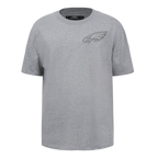 NFL PHILADELPHIA EAGLES NEUTRAL MEN'S DROP SHOULDER TEE (DARK HEATHER GRAY)