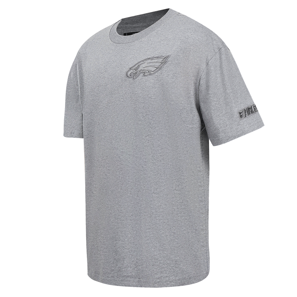 NFL PHILADELPHIA EAGLES NEUTRAL MEN'S DROP SHOULDER TEE (DARK HEATHER GRAY)