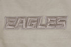 NFL PHILADELPHIA EAGLES NEUTRAL T-SHIRT EN JERSEY DE COTON À ÉPAULES TOMBANTES (TAUPE)