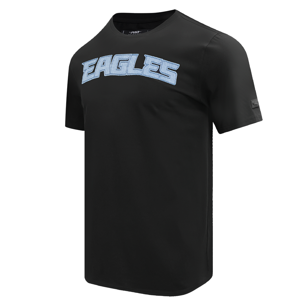 NFL PHILADELPHIA EAGLES VARSITY BLUES MEN'S TEE (BLACK)