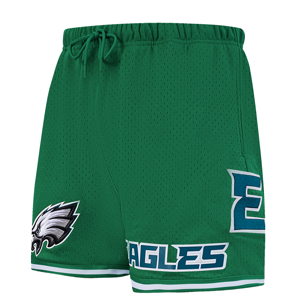 NFL PHILADELPHIA EAGLES CLASSIC SHORT EN FILET POUR HOMME (VERT KELLY)