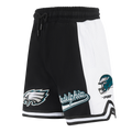 NFL PHILADELPHIA EAGLES SCRIPT TAIL SHORT EN MAILLE DOUBLE 2.0 POUR HOMME (NOIR)