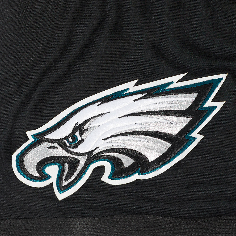 NFL PHILADELPHIA EAGLES SCRIPT TAIL SHORT EN MAILLE DOUBLE 2.0 POUR HOMME (NOIR)