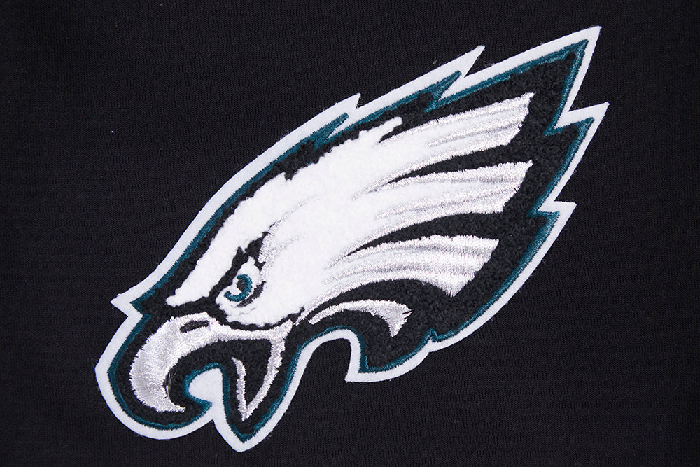 NFL PHILADELPHIA EAGLES CLASSIC CHENILLE SHORT POUR HOMME (NOIR)