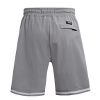 NFL PHILADELPHIA EAGLES CLASSIC CHENILLE SHORT EN MAILLE DOUBLE POUR HOMME (GRIS)