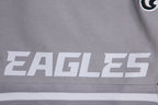 NFL PHILADELPHIA EAGLES CLASSIC CHENILLE SHORT EN MAILLE DOUBLE POUR HOMME (GRIS)