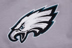 NFL PHILADELPHIA EAGLES CLASSIC CHENILLE SHORT EN MAILLE DOUBLE POUR HOMME (GRIS)