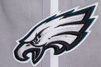 NFL PHILADELPHIA EAGLES CLASSIC CHENILLE SHORT EN MAILLE DOUBLE POUR HOMME (GRIS)