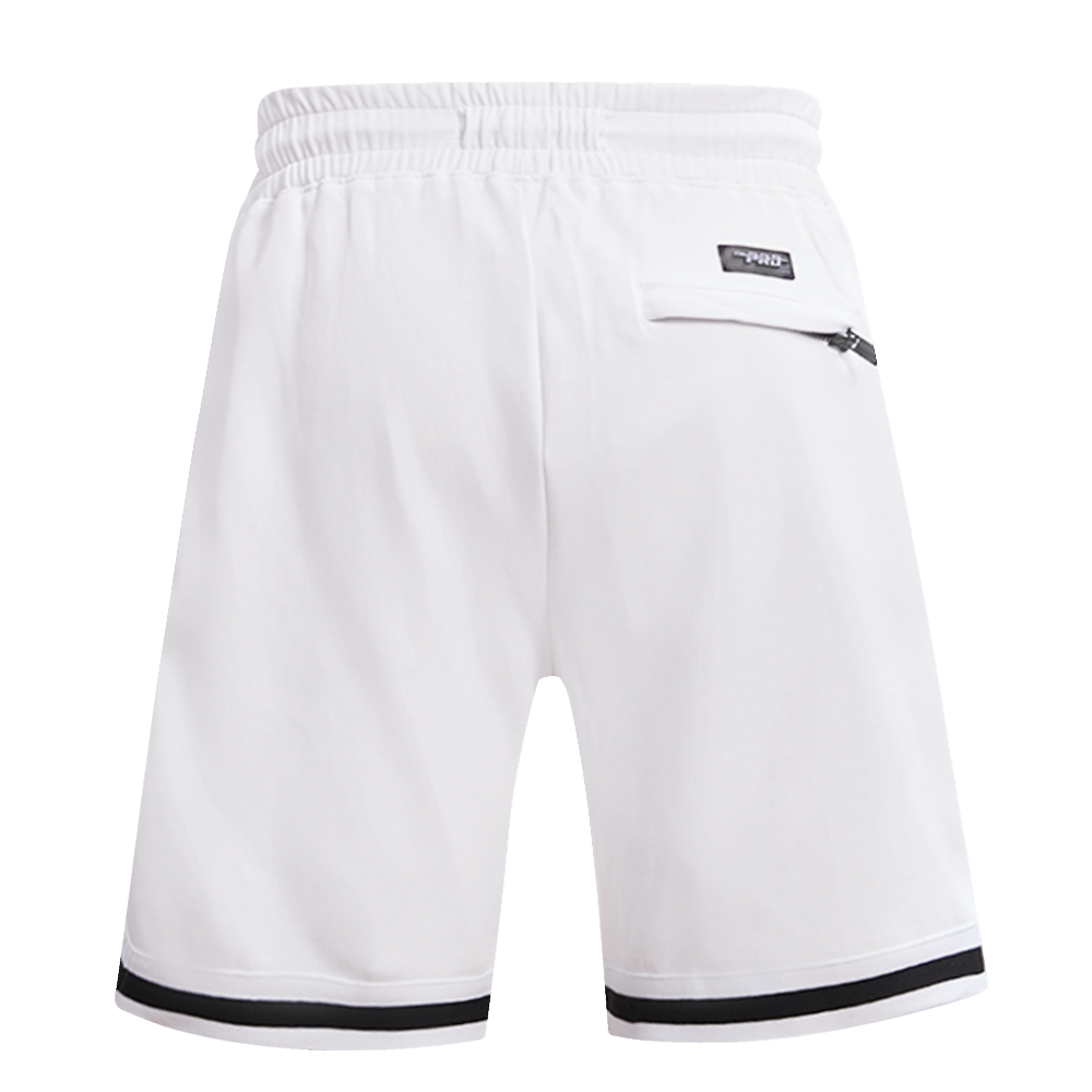 NFL PHILADELPHIA EAGLES CLASSIC CHENILLE SHORT EN MAILLE DOUBLE POUR HOMME (BLANC)