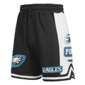 NFL PHILADELPHIA EAGLES DIY PICK STITCH MEN'S DOUBLE KNIT 2.0 SHORT (BLACK)