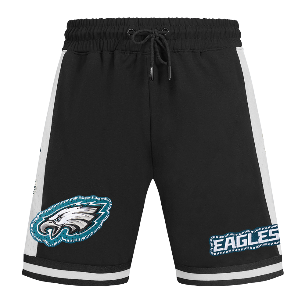 NFL PHILADELPHIA EAGLES DIY PICK STITCH MEN'S DOUBLE KNIT 2.0 SHORT (BLACK)