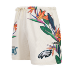 NFL PHILADELPHIA EAGLES PARADISE MEN'S MESH SHORT (EGGSHELL)