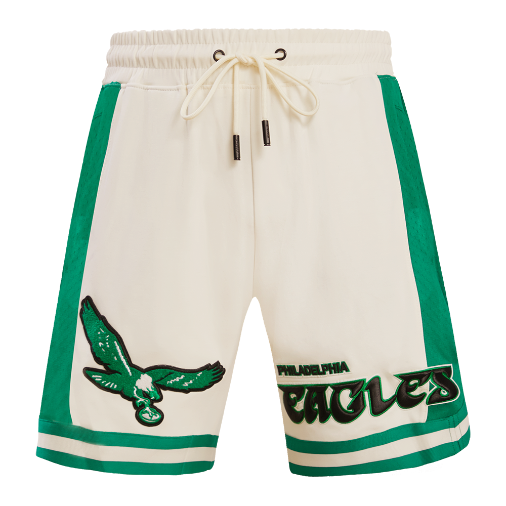 NFL PHILADELPHIA EAGLES RETRO CLASSIC SHORT 2.0 POUR HOMME (COQUILLE D'ŒUF/VERT KELLY)