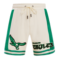 NFL PHILADELPHIA EAGLES RETRO CLASSIC SHORT 2.0 POUR HOMME (COQUILLE D'ŒUF/VERT KELLY)