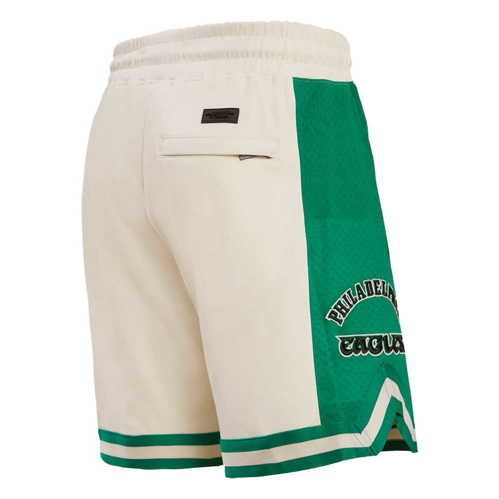 NFL PHILADELPHIA EAGLES RETRO CLASSIC SHORT 2.0 POUR HOMME (COQUILLE D'ŒUF/VERT KELLY)
