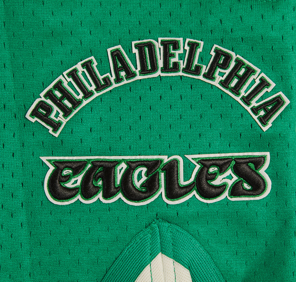 NFL PHILADELPHIA EAGLES RETRO CLASSIC SHORT 2.0 POUR HOMME (COQUILLE D'ŒUF/VERT KELLY)