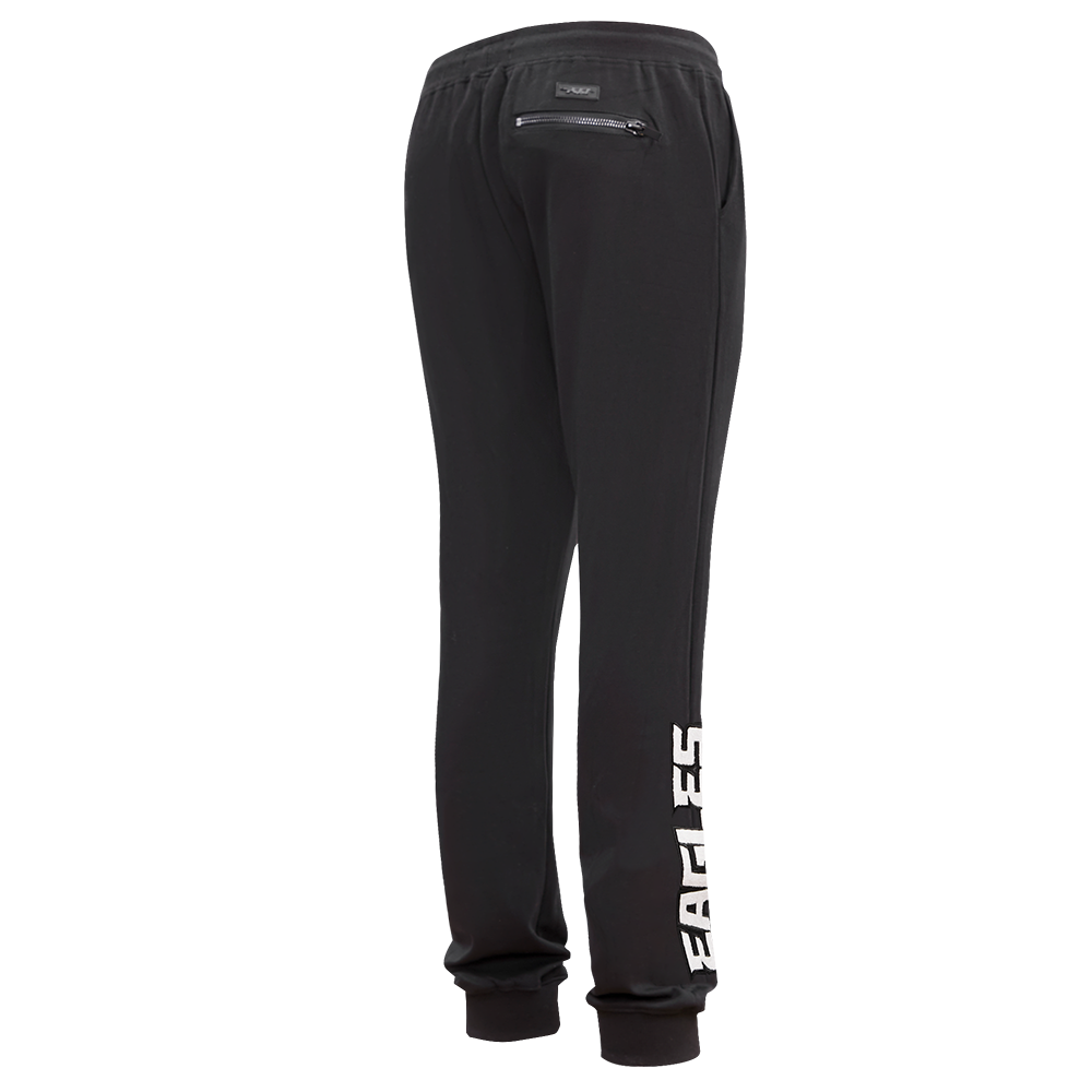 NFL PHILADELPHIA EAGLES CLASSIC CHENILLE MEN'S JOGGER (BLACK)