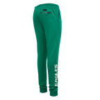 NFL PHILADELPHIA EAGLES CLASSIC CHENILLE PANTALON JOGGER EN MAILLE DOUBLE POUR HOMME (VERT KELLY)
