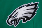 NFL PHILADELPHIA EAGLES CLASSIC CHENILLE PANTALON JOGGER EN MAILLE DOUBLE POUR HOMME (VERT KELLY)